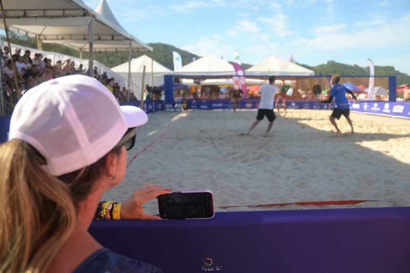Campeonato de beach tennis em Bombinhas re&uacute;ne mais de 700 atletas – Foto: Bombinhas BT Open/Divulga&ccedil;&atilde;o/ND