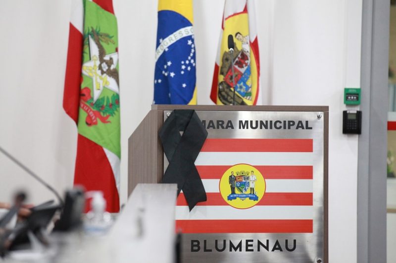 Vereadores aprovam projetos de lei ap&oacute;s ataque a creche de Blumenau – Foto: C&acirc;mara de Vereadores / Reprodu&ccedil;&atilde;o ND