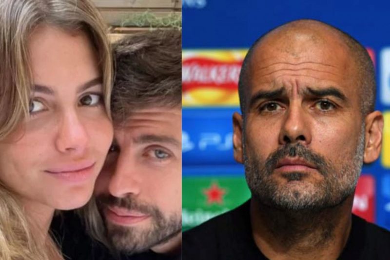 Jornal afirma que namorada de Piqu&eacute; teria tra&iacute;do o ex-jogador com o t&eacute;cnico Pep Guardiola – Foto: Reprodu&ccedil;&atilde;o