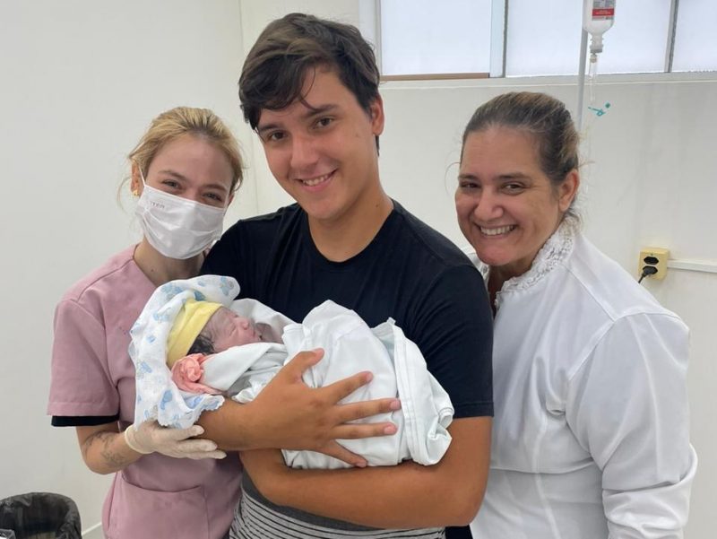Luan Henrique was born strong and healthy - Photo: Joinville City Hall/Disclosure/ND