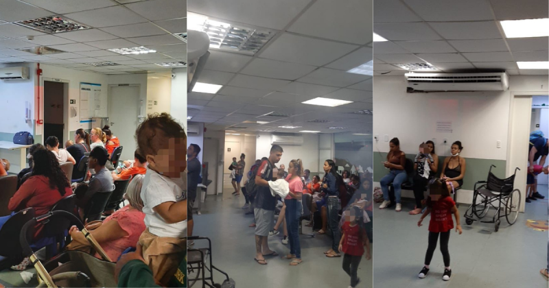Florianopolis Children's Hospital faced queues for children – Photo: Personal Archive/Disclosure/ND