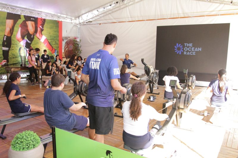FMEL proporciona aulas de remo na The Ocean Live Park Itaja&iacute; – Foto: Secretaria de Comunica&ccedil;&atilde;o de Itaja&iacute;/Divulga&ccedil;&atilde;o