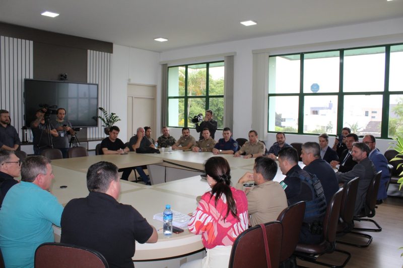 Chapec&oacute; anuncia novas medidas para ampliar seguran&ccedil;a nas escolas. &mdash; Foto: Giuseppe Meneghetti/Reprodu&ccedil;&atilde;o/ND