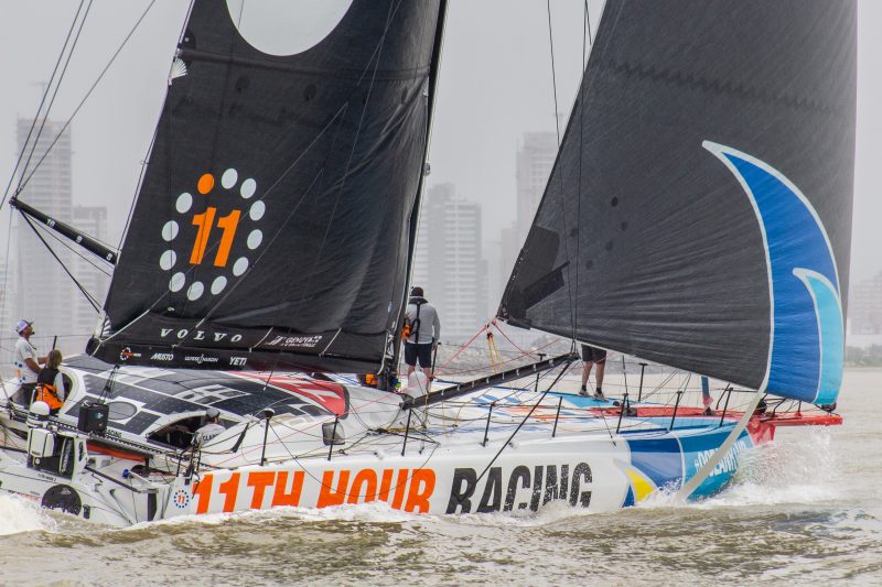 11th Hour Racing foi o time vencedor da In-Port Race – Foto: Bruno Golembiewski/ND