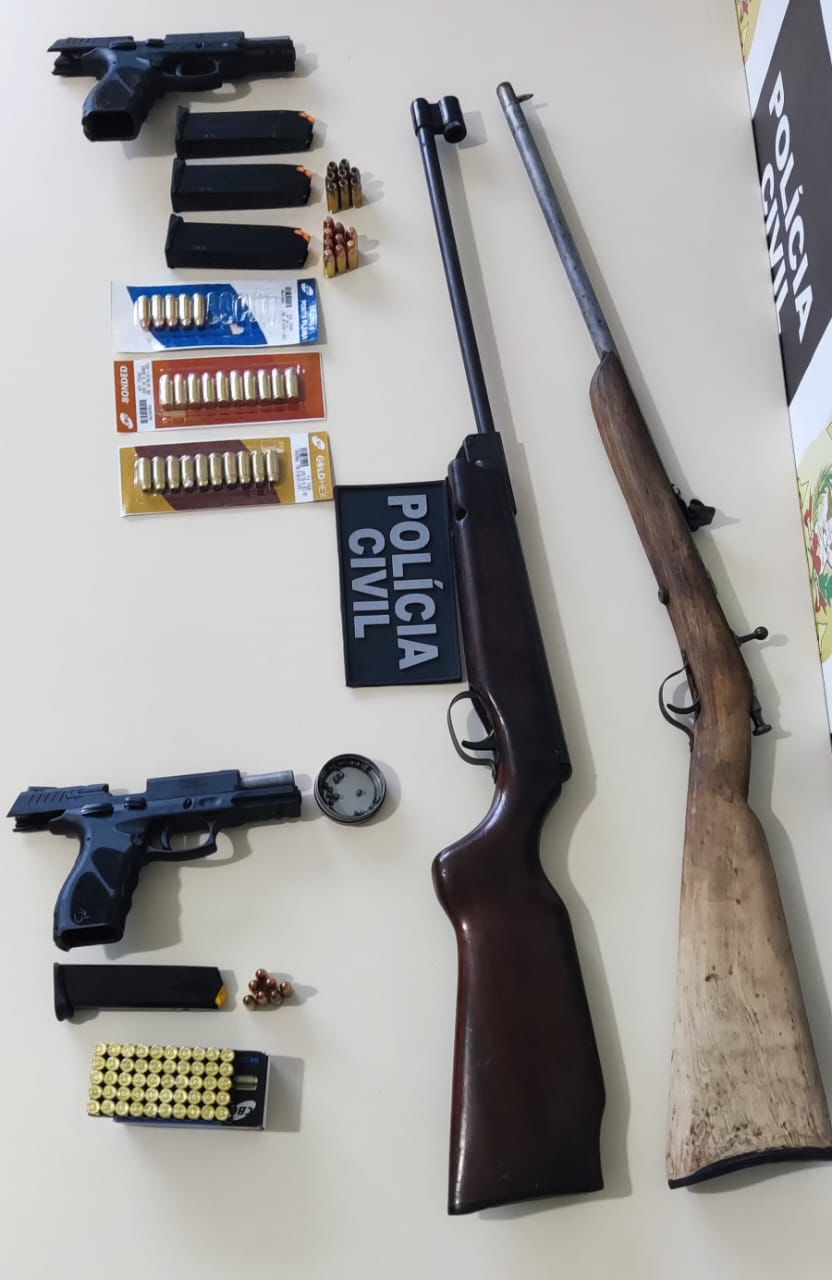 Participaram da operação 200 agentes.  - Polícia Civil/Reprodução/ND
