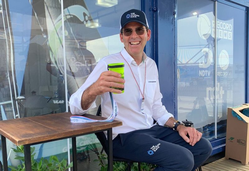 Presidente da The Ocean Race Richard Brisius – Foto: Shara Alencar/ND