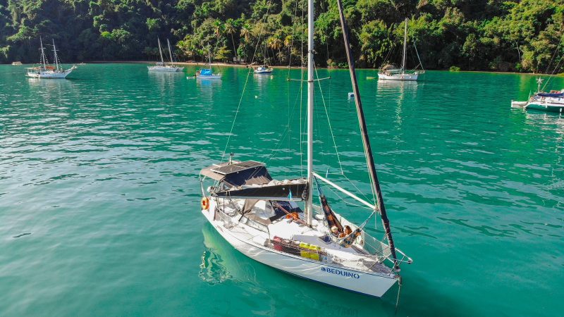 Fam&iacute;lia vive a bordo do Veleiro Beduino – Foto: Arquivo Pessoal/Reprodu&ccedil;&atilde;o/ND