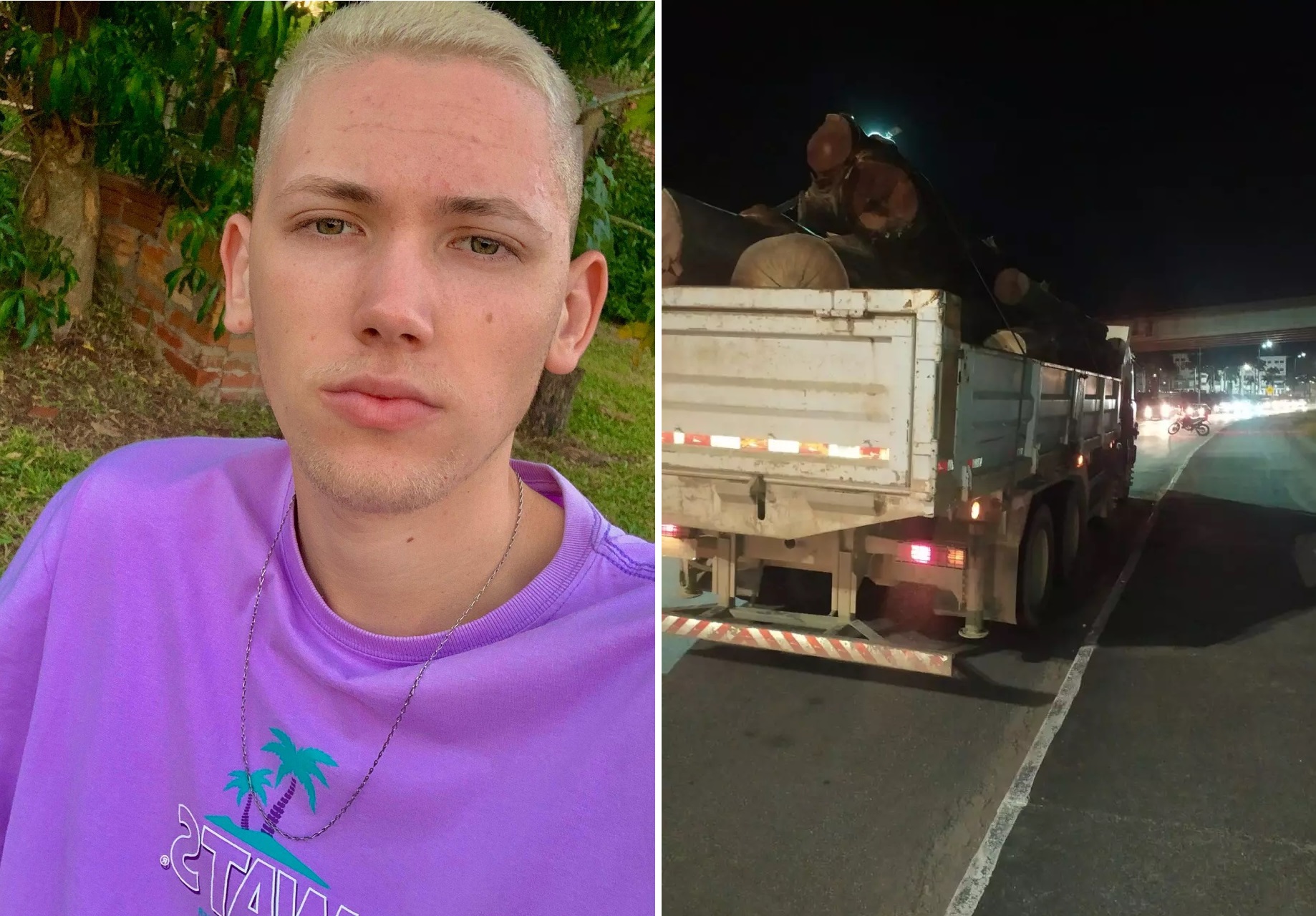 Quem era o motociclista que morreu após ser atingido por caminhão em brusque