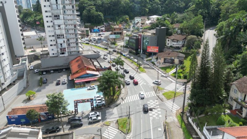 Blumenau inicia implanta&ccedil;&atilde;o de quarta faixa em trecho da Av. Martin Luther na pr&oacute;xima semana – Foto: Prefeitura de Blumenau/Reprodu&ccedil;&atilde;o ND