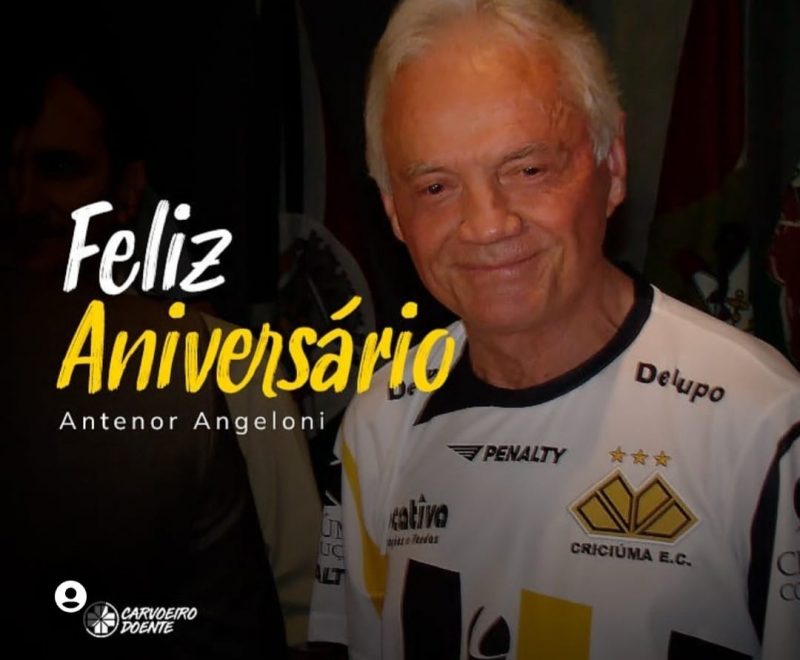 A postagem do site oficial da torcida do Tigre ao seu eterno presidente o Salvador Antenor Angeloni. – Foto: Divulga&ccedil;&atilde;o/ND