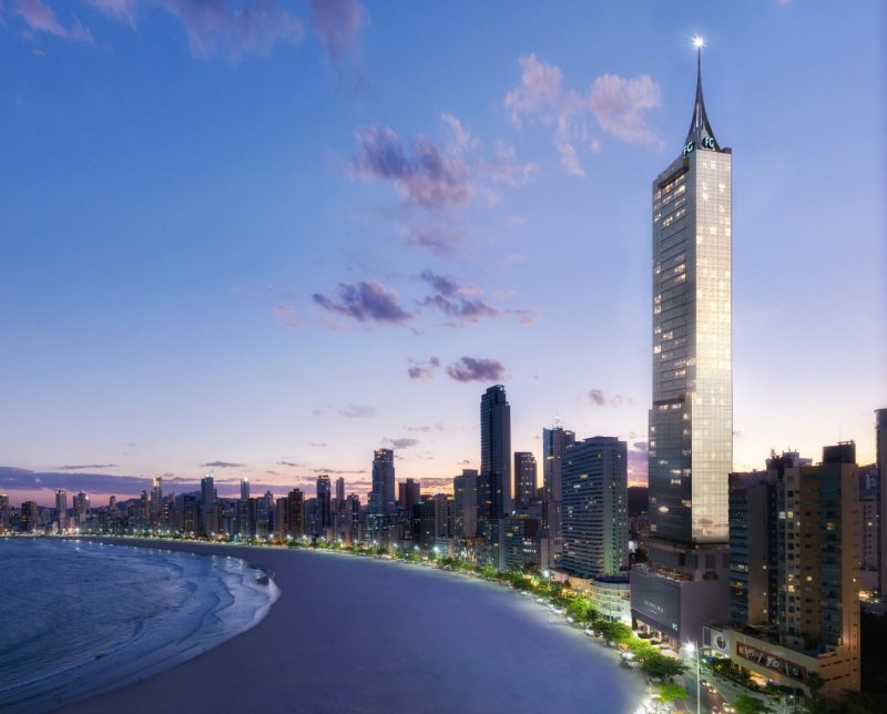 Cinco das sete cidades do Brasil com maior valoriza&ccedil;&atilde;o de im&oacute;veis acumulada nos &uacute;ltimos 12 meses est&atilde;o em SC; Balne&aacute;rio Cambori&uacute; lidera a lista – Foto: Reprodu&ccedil;&atilde;o/Divulga&ccedil;&atilde;o/ND