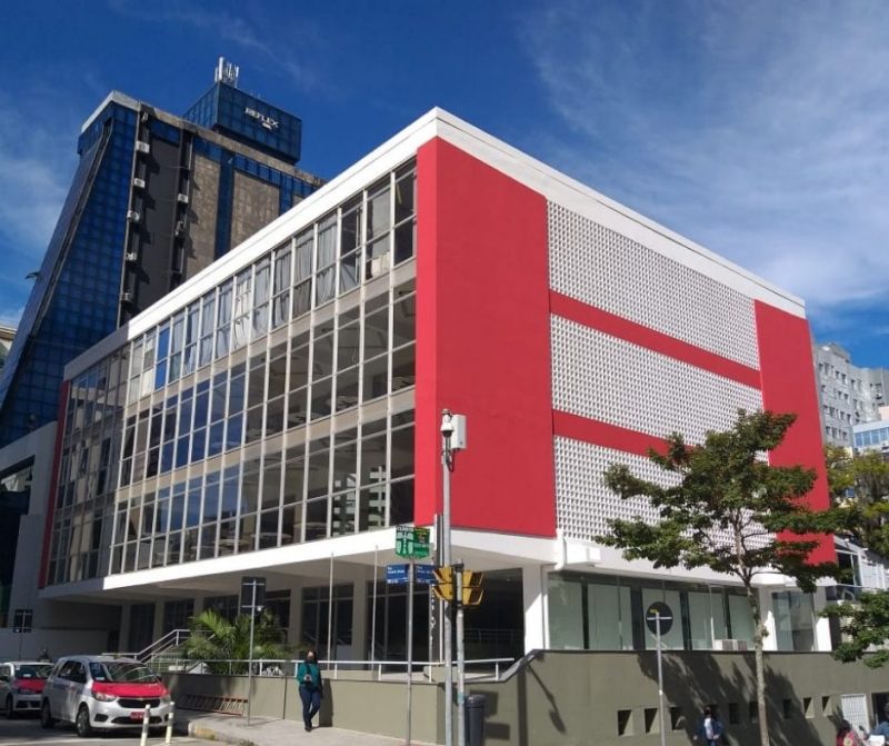 Biblioteca P&uacute;blica do Estado, centro da Capital – Foto: Funda&ccedil;&atilde;o Catarinense de Cultura