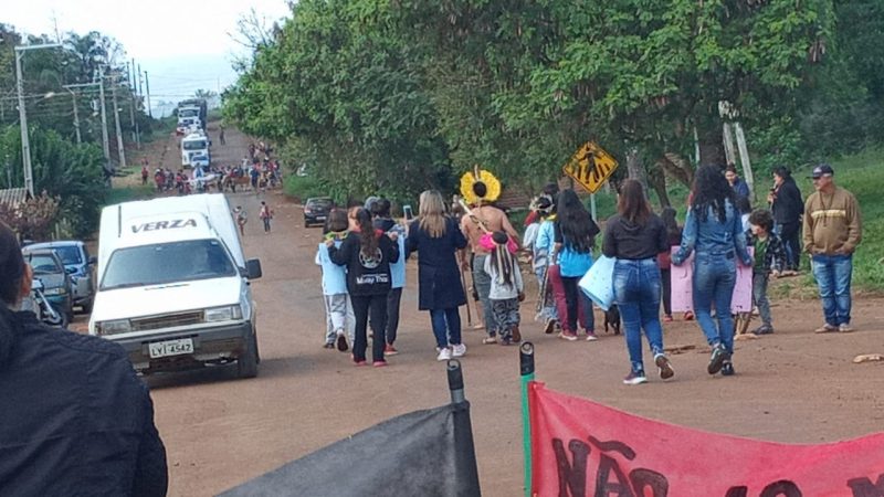 O marco temporal defende a altera&ccedil;&atilde;o na pol&iacute;tica de demarca&ccedil;&atilde;o de terras ind&iacute;genas no Brasil. – Foto: Cacique Ant&ocirc;nio/Reprodu&ccedil;&atilde;o/ND