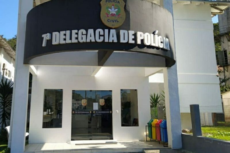 7&ordf; Delegacia de Pol&iacute;cia de Joinville de Joinville – Foto: Pol&iacute;cia Civil/Divulga&ccedil;&atilde;o