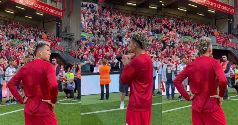 Firmino recebe despedida emocionante na despedida do Liverpool