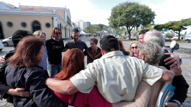 NDTV RecordTV reuniu por meio da gastronomia algumas das etnias que formaram a Florian&oacute;polis de hoje – Foto: Reprodu&ccedil;&atilde;o/NDTV RecordTV/ND