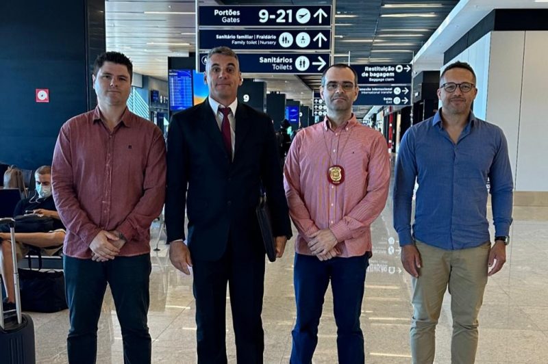 Equipe de Seguran&ccedil;a P&uacute;blica de SC embarcou para S&atilde;o Paulo – Foto: Secom/Divulga&ccedil;&atilde;o/ND