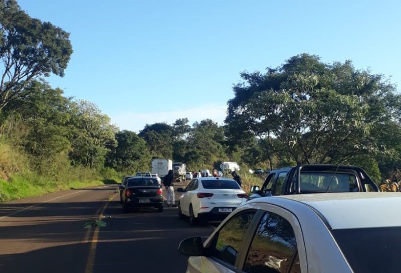 Os indígenas buscam atenção para a votação do marco temporal. 