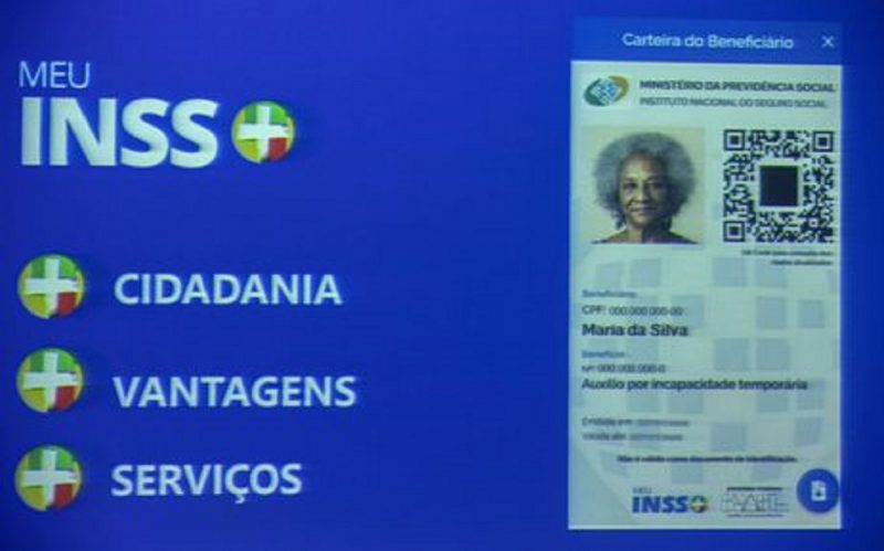 Carteira de benef&iacute;cios em servi&ccedil;os Meu INSS+ foi lan&ccedil;ada nesta segunda (22) pelo governo federal – Foto: Jo&eacute;dson Alves/Ag&ecirc;ncia Brasil
