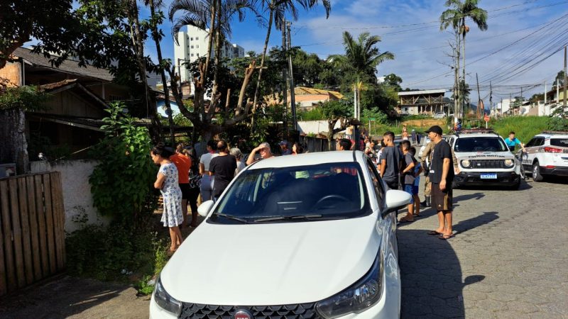 Homem foi morto a tiros em Cambori&uacute; neste s&aacute;bado (27) – Foto: Divulga&ccedil;&atilde;o/ND