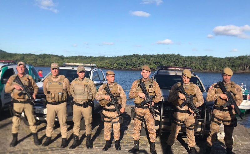 Policiais de SC fizeram pontes de bloqueio