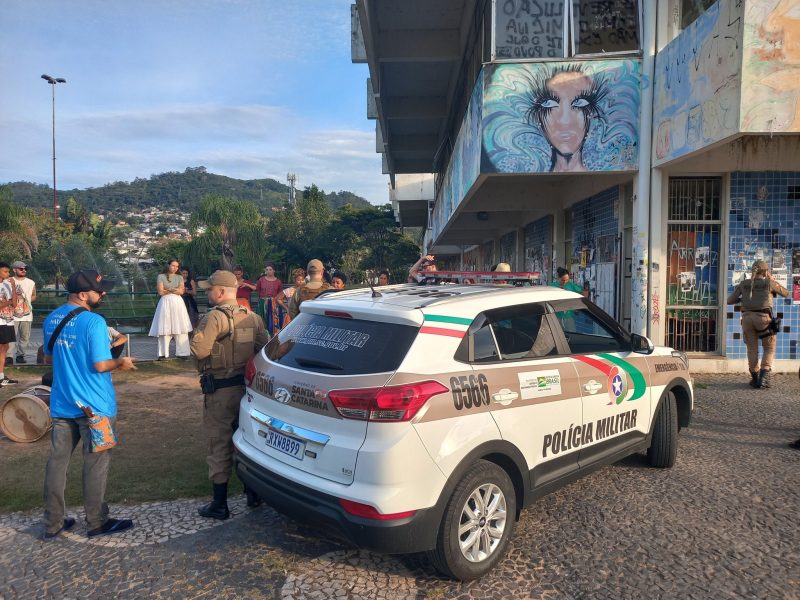 PM pode atuar somente em vias p&uacute;blicas da UFSC – Foto: Reprodu&ccedil;&atilde;o/ND