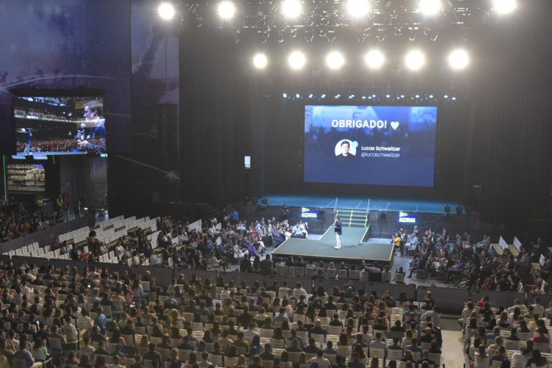 O evento é a maior imersão em empreendedorismo da América Latina e espera com a iniciativa injetar mais de R$ 30 milhões na economia catarinense