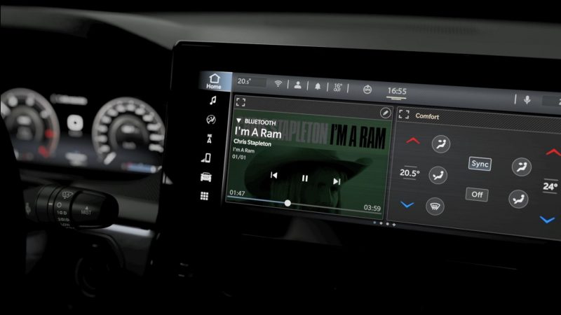 “Head-Up Display” projeta velocidade no para-brisa – Foto: Divulga&ccedil;&atilde;o