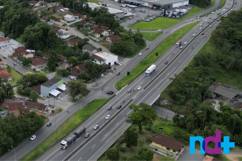 BR-101, Joinville site – Photo: Carlos JR/ND