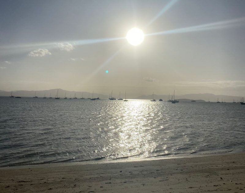 Um dos pontos de piora na balneabilidade em SC e relação à última semana fica na praia de Santo Antônio de Lisboa, em Florianópolis - Foto: Mafê Salinet/ND