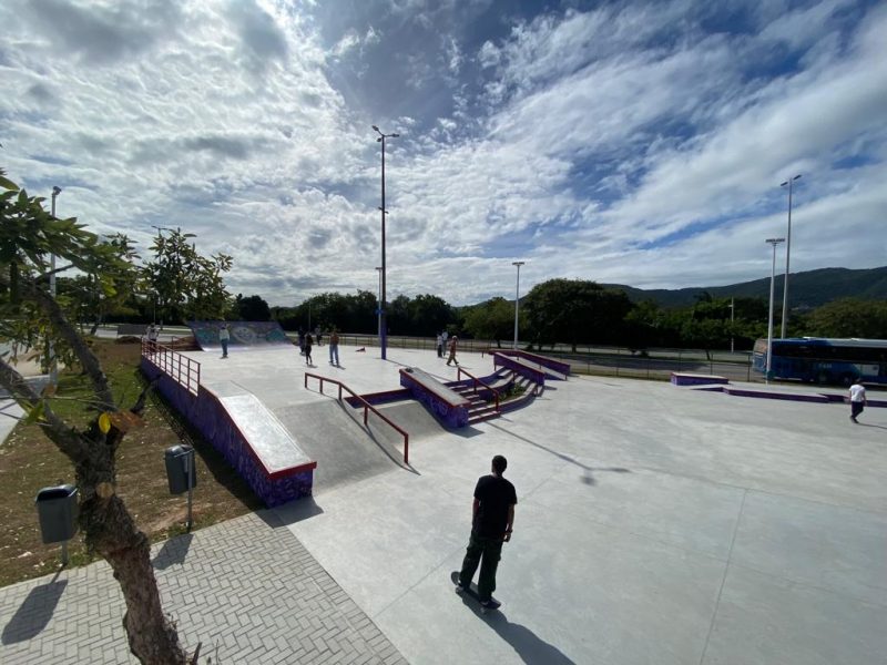 pista de skate na Trindade