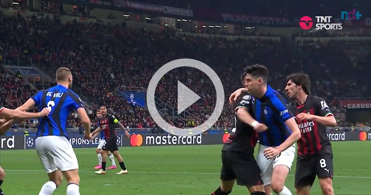 VÍDEO: Jogador dá soco em rival na semifinal da Champions, mas VAR 'ignora