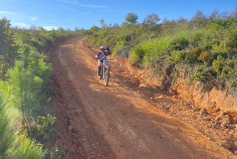 Última foto em vida de Ricardo durante a primeira parte da prova no último fim de semana