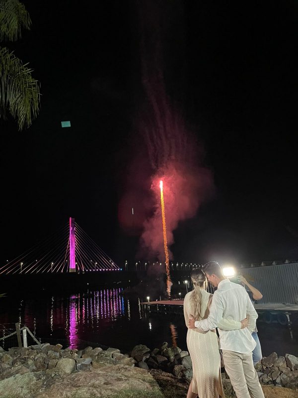 Momento em que o casal descobre o sexo da crian&ccedil;a – Foto: Divulga&ccedil;&atilde;o/ND