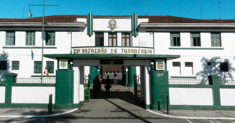 23&ordm; Batalh&atilde;o de Infantaria de Blumenau – Foto: 23&ordm; Batalh&atilde;o de Infantaria/Reprodu&ccedil;&atilde;o/ND