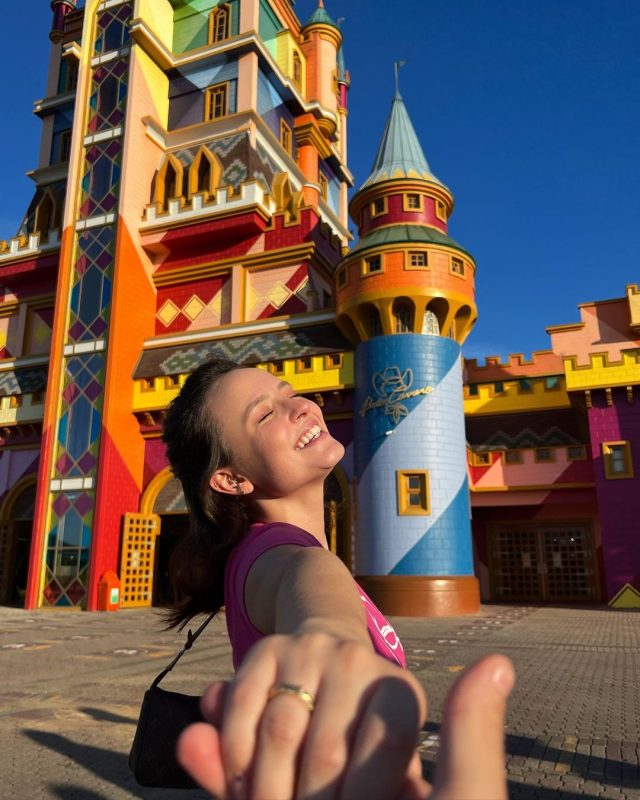 Atriz em foto tirada em SC – Foto: Instagram/Reprodu&ccedil;&atilde;o/Internet/ND