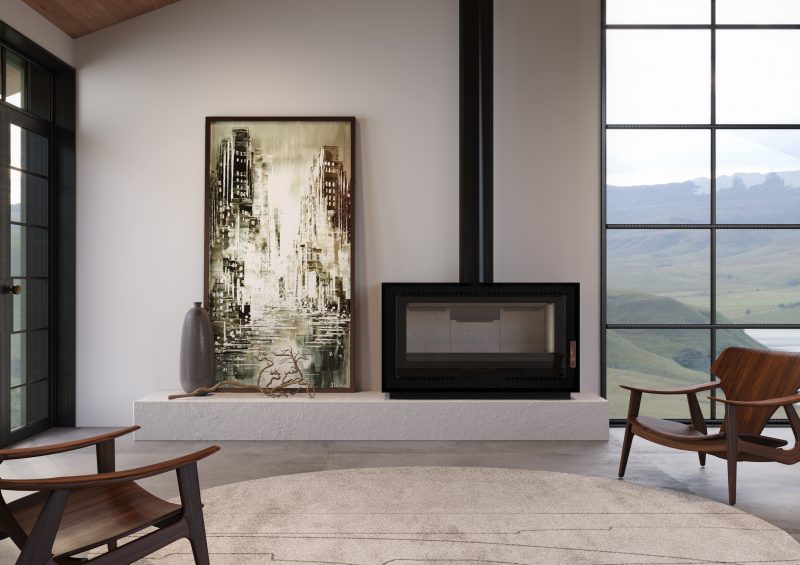 Lareira a Lenha Flam – Foto: Quatrun/Divulga&ccedil;&atilde;o