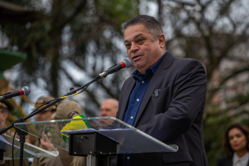 João Rodrigues é o atual prefeito e concorre à reeleição pelo PSD – Foto: Prefeitura de Chapecó/ND