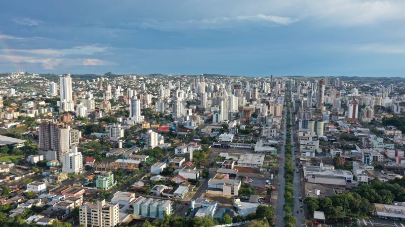 Dados do IBGE mostram que Chapec&oacute; &eacute; a sexta cidade mais populosa de Santa Catarina&nbsp; – Foto: Prefeitura de Chapec&oacute;/ND