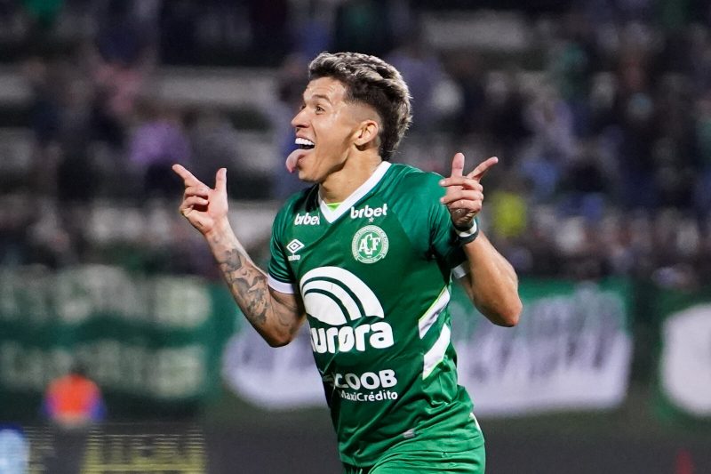 Bruno Nazário é o principal jogador da Chapecoense