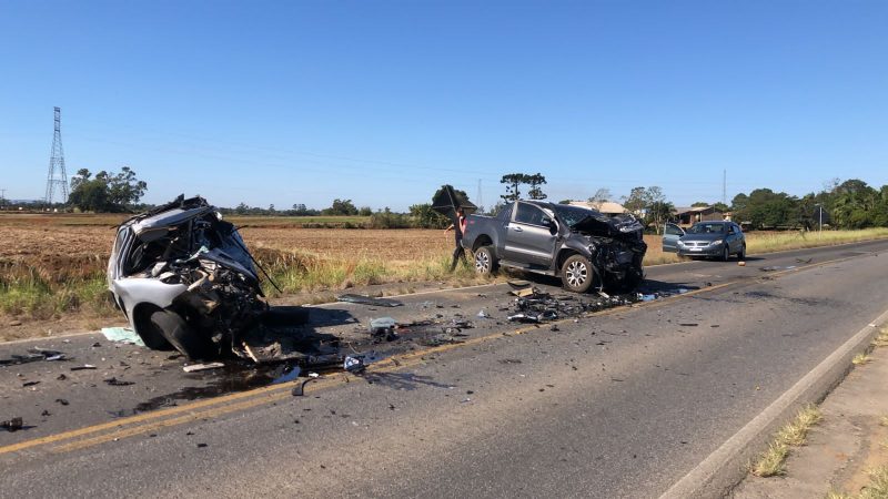 Motorista morre em colisão 