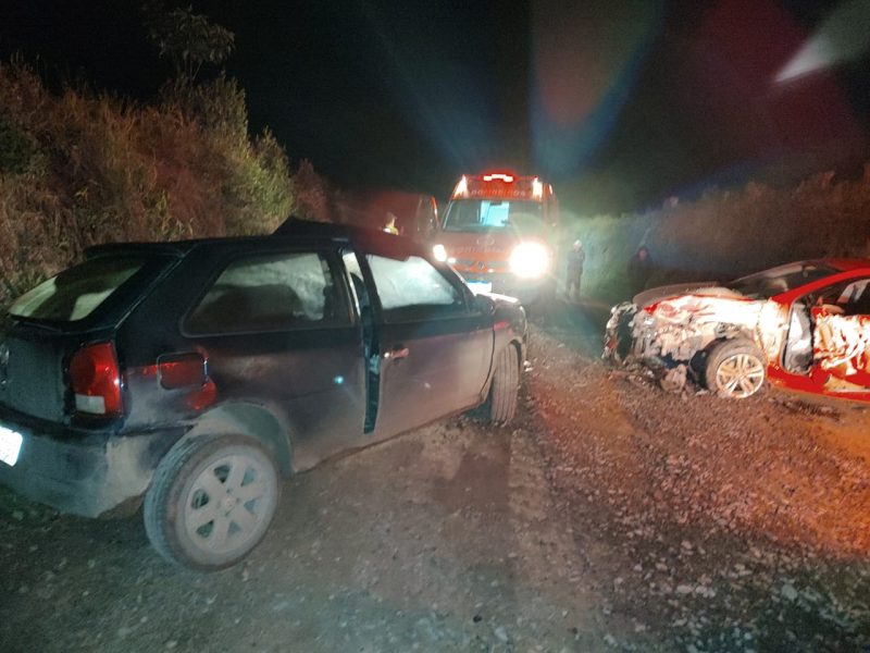 Idoso que dirigia o Gol já foi encontrado sem vida &#8211; Foto: Corpo de Bombeiros Militar/Divulgação/ND