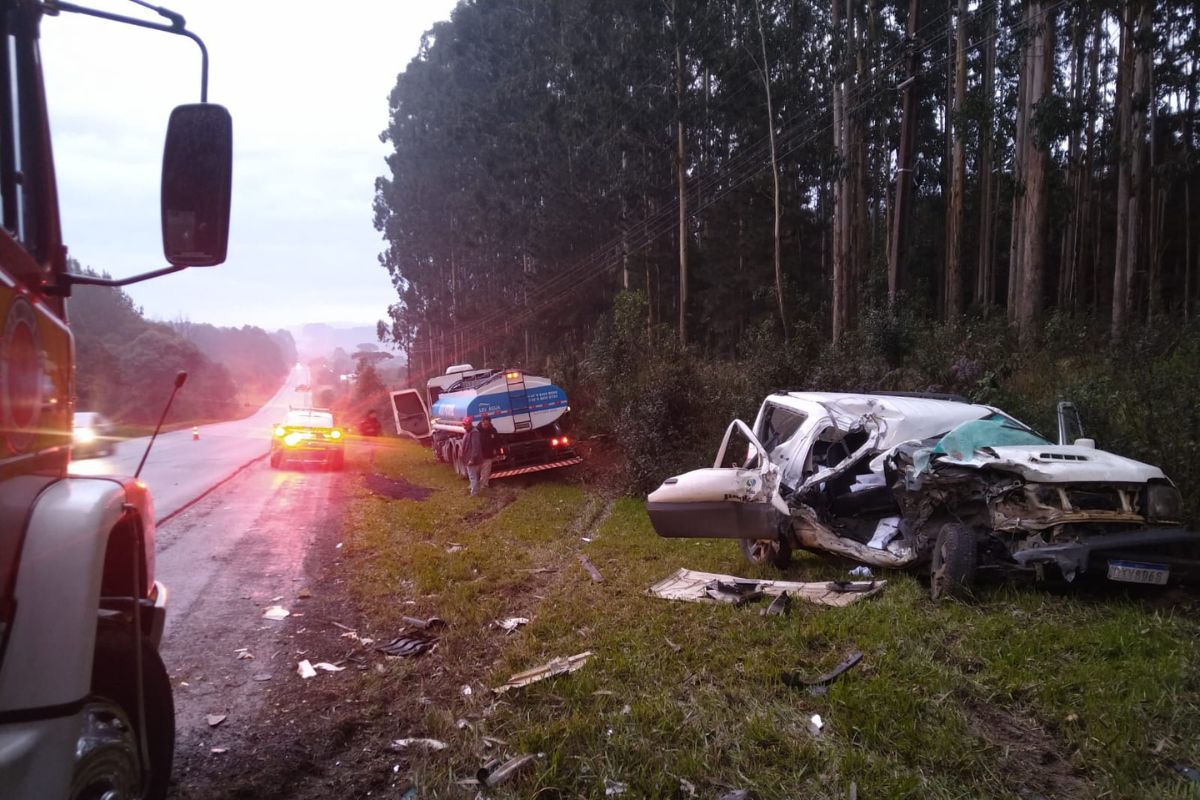 Atenção, motoristas! Pista cedendo em trecho da BR 280 em Rio Negrinho -  Nossas Notícias