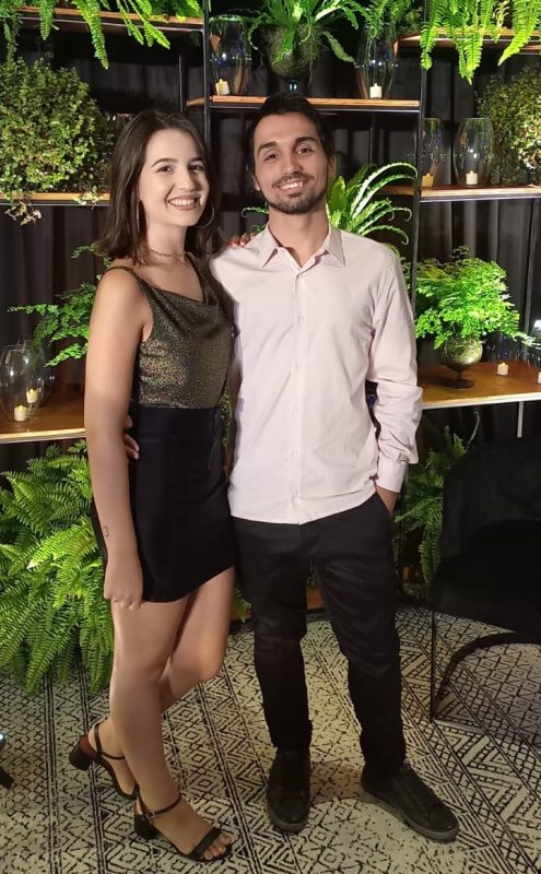 Casal completou 10 anos de relacionamento em maio deste ano – Foto: Arquivo pessoal/ND