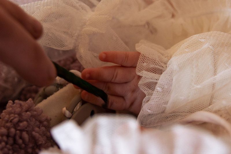 Mão de bebê