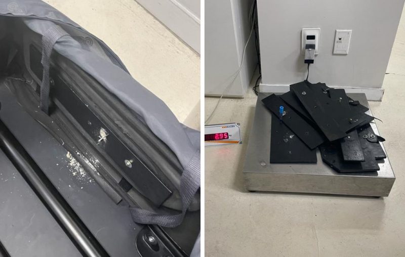 Boliviana é presa no aeroporto de Florianópolis com 3kg de cocaína escondidos na mala