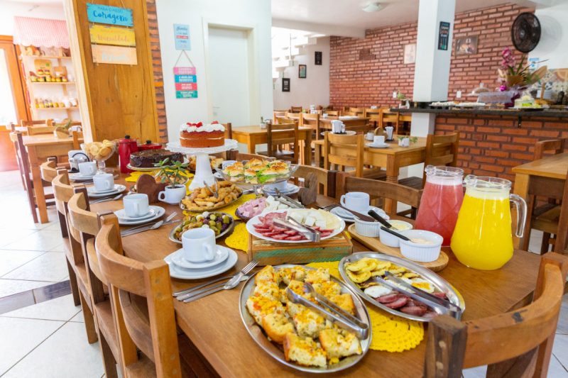 Caf&eacute; Colonial Sabor do Campo faz parte da rota do turismo rural em Chapec&oacute; – Foto: Prefeitura Municipal de Chapec&oacute;/Divulga&ccedil;&atilde;o