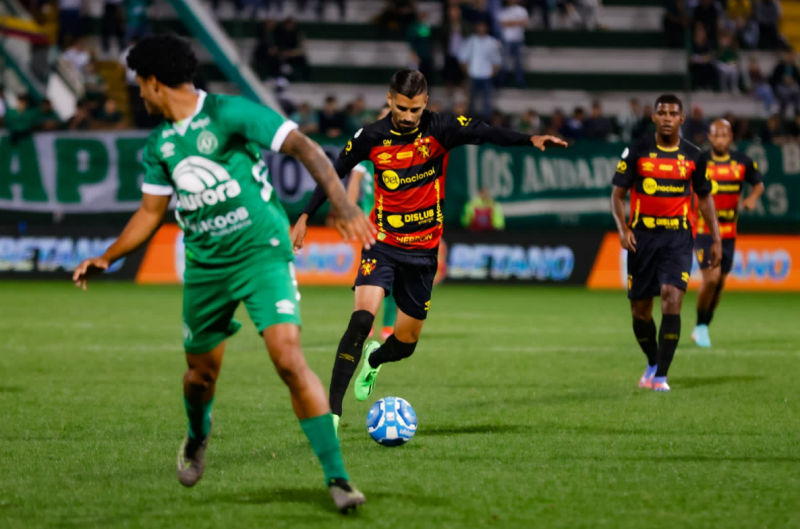 Sport e Chapecoense ficaram no empate na noite desta ter&ccedil;a-feira – Foto: Sport/Reprodu&ccedil;&atilde;o/ND