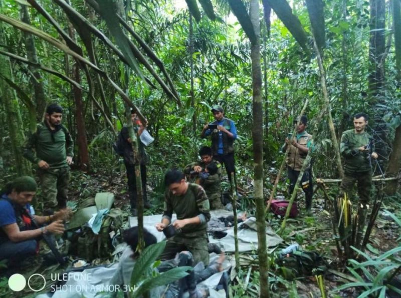 Colombian children survive 40 days lost in the Amazon