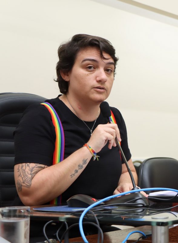 Carla Ayres (PT), vereadora em Florian&oacute;polis – Foto: Divulga&ccedil;&atilde;o/ND